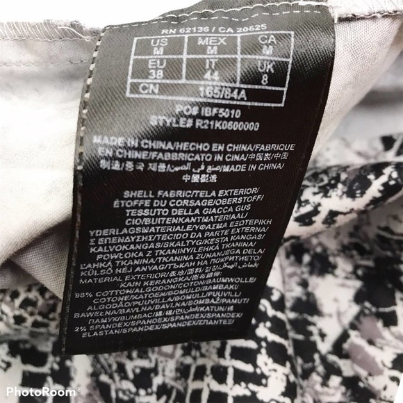 G by Guess snakeskin Bodycon mini dress size M - Picture 6 of 7